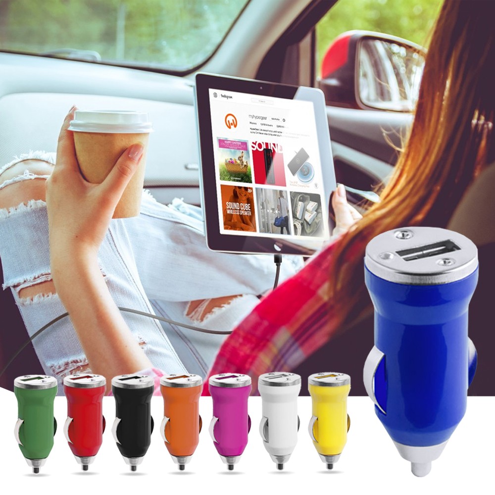 Cargador Coche USB Hikal