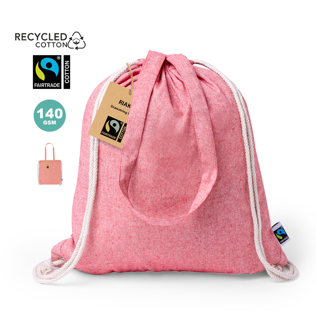 Bolsa Mochila Riak Fairtrade