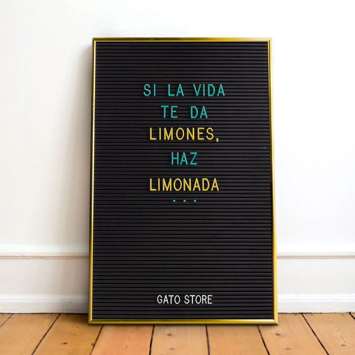 CARTELERA LETTER BOARD