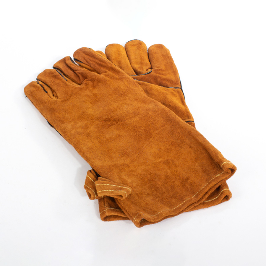 Par de Guantes de Cuero Gamuza