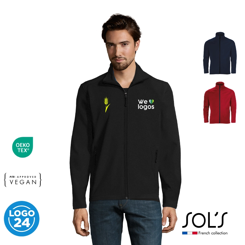 Chaqueta Softshell Race Hombre